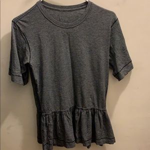 Grey Lululemon shirt with little skirt